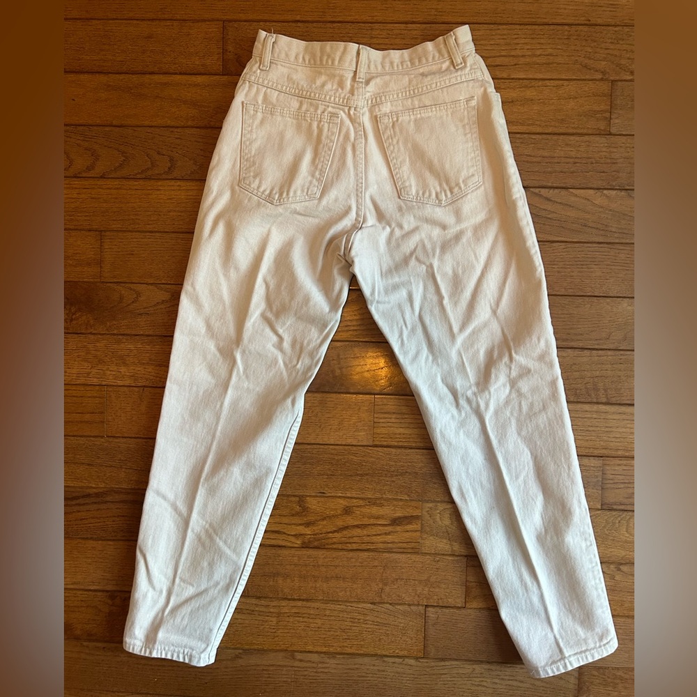 90s Wrangler white jeans
